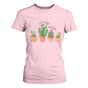 Funny Succulent Plant Lover Gift T Shirt For Women Succa For Christmas TS12 Light Pink Print Your Wear