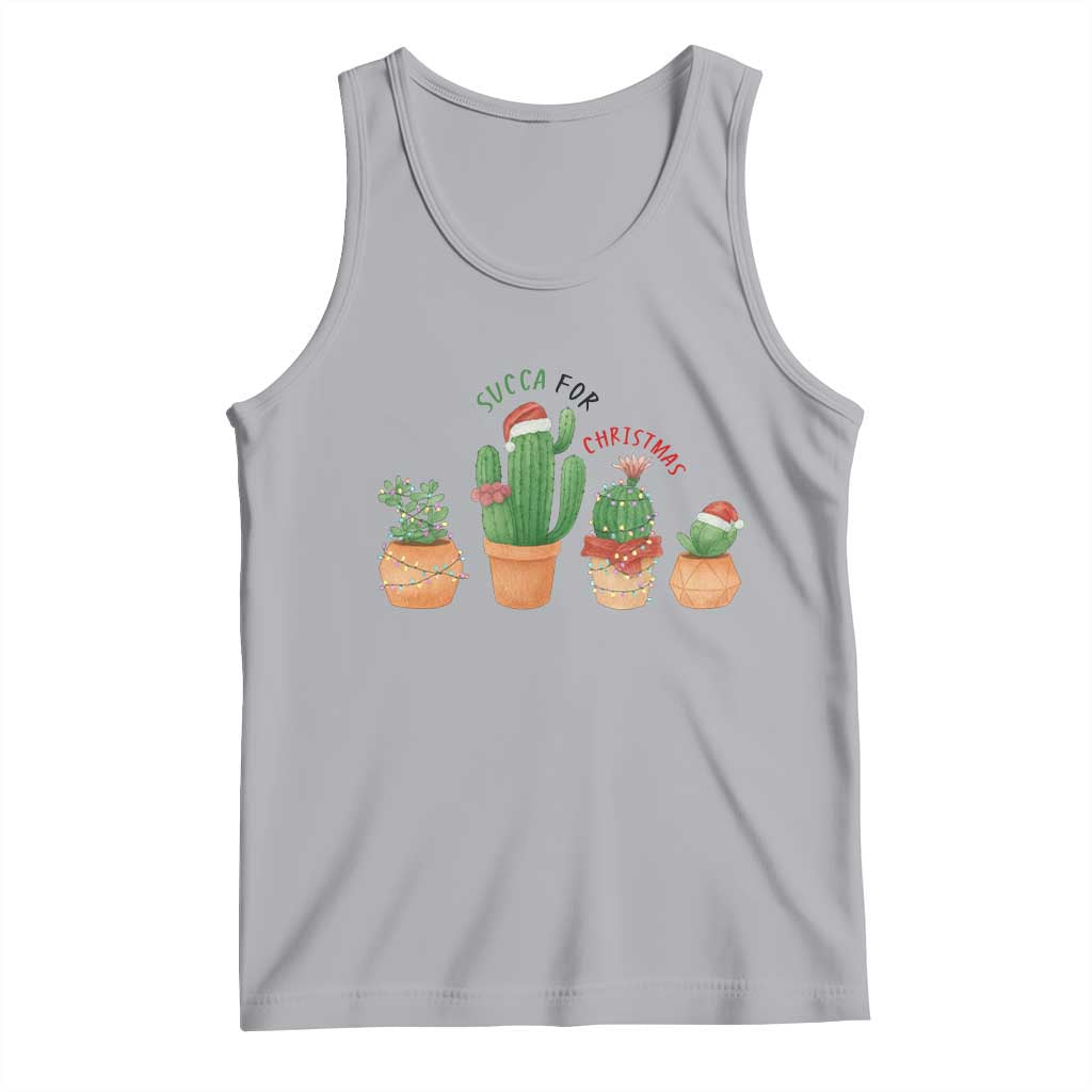 Funny Succulent Plant Lover Gift Tank Top Succa For Christmas TS12 Athletic Heather Print Your Wear