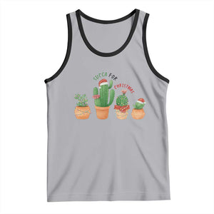 Funny Succulent Plant Lover Gift Tank Top Succa For Christmas TS12 Athletic Heather Black Print Your Wear