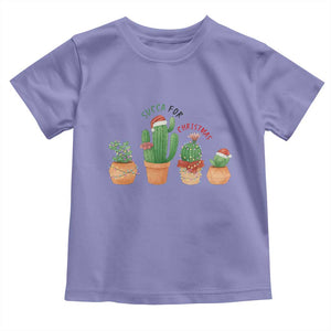 Funny Succulent Plant Lover Gift Toddler T Shirt Succa For Christmas TS12 Violet Print Your Wear
