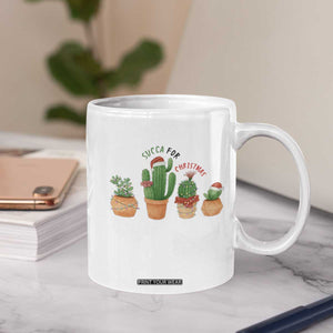 Funny Succulent Plant Lover Gift Coffee Mug Succa For Christmas TS12 Print Your Wear