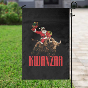Happy Kwanzaa Garden Flag Rodeo Black Santa African American Holiday Gift TS12 Print Your Wear
