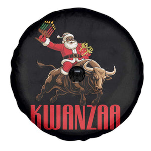 Happy Kwanzaa Spare Tire Cover Rodeo Black Santa African American Holiday Gift TS12 Print Your Wear