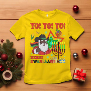 Merry Kwanzaa Black Santa Cowboy T Shirt African Heritage Celebration Gift TS12 Daisy Print Your Wear