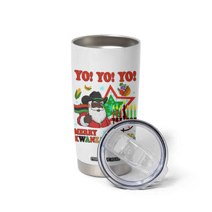 Merry Kwanzaa Black Santa Cowboy Tumbler Cup African Heritage Celebration Gift TS12 Print Your Wear
