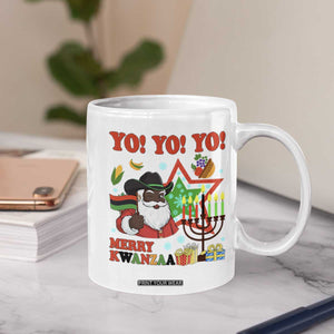 Merry Kwanzaa Black Santa Cowboy Coffee Mug African Heritage Celebration Gift TS12 Print Your Wear