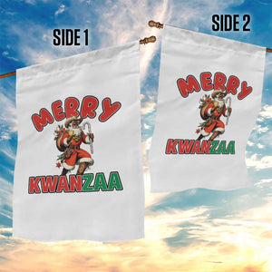 Merry Kwanzaa Cowboy Black Santa Garden Flag African American Christmas Gift TS12 Print Your Wear