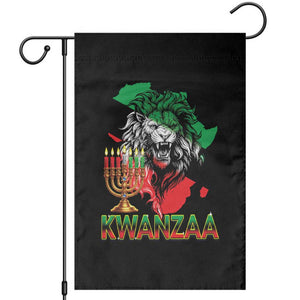 King Lion Of Africa Kwanzaa Map Garden Flag Heritage Pride Gift TS12 Black Print Your Wear