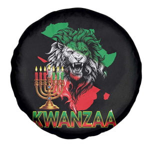 King Lion Of Africa Kwanzaa Map Spare Tire Cover Heritage Pride Gift TS12 Print Your Wear