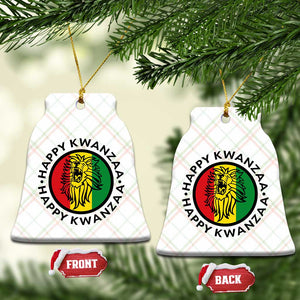 Happy Kwanzaa King Lion Of Africa Heritage Gift Ceramic Ornament TS12 Print Your Wear
