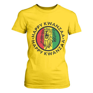 Happy Kwanzaa King Lion Of Africa Heritage Gift T Shirt For Women TS12 Daisy Print Your Wear