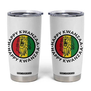 Happy Kwanzaa King Lion Of Africa Heritage Gift Tumbler Cup TS12 White Print Your Wear