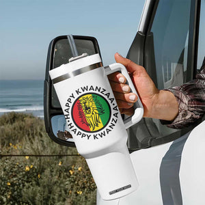 Happy Kwanzaa King Lion Of Africa Heritage Gift Tumbler With Handle TS12 Print Your Wear