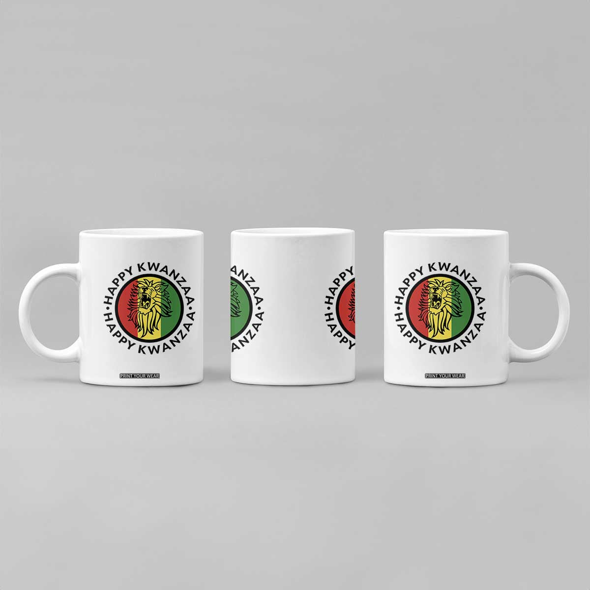 Happy Kwanzaa King Lion Of Africa Heritage Gift Coffee Mug TS12 Print Your Wear