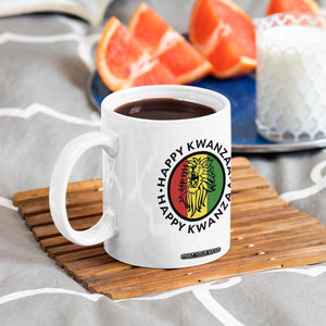 Happy Kwanzaa King Lion Of Africa Heritage Gift Coffee Mug TS12 Print Your Wear