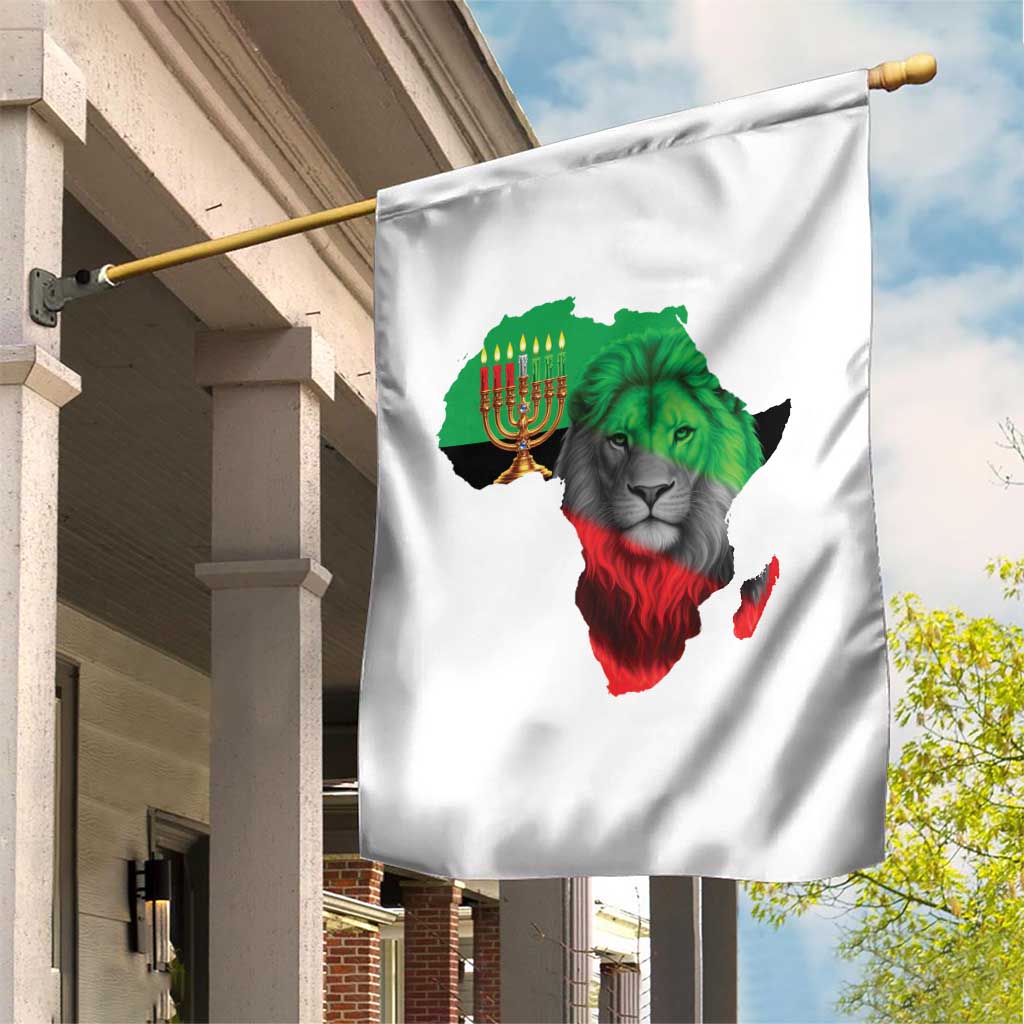 Happy Kwanzaa Lion Garden Flag African Heritage Pride Gift For Men TS12 Print Your Wear