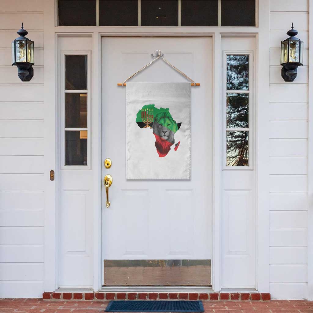 Happy Kwanzaa Lion Garden Flag African Heritage Pride Gift For Men TS12 Print Your Wear