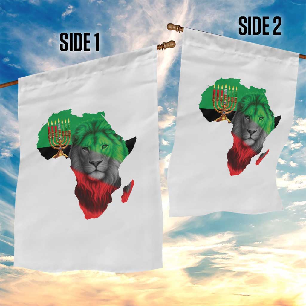 Happy Kwanzaa Lion Garden Flag African Heritage Pride Gift For Men TS12 Print Your Wear