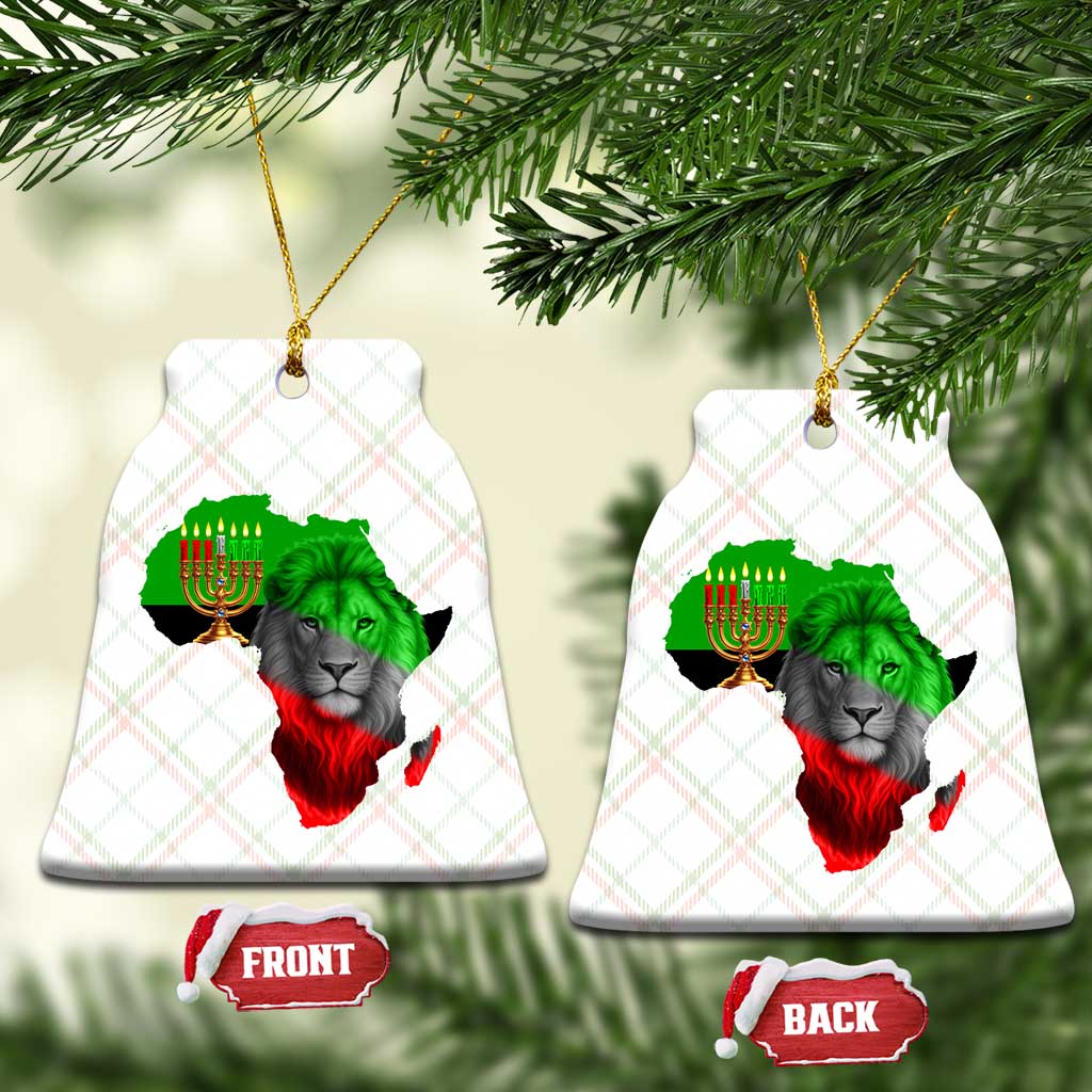 Happy Kwanzaa Lion Ceramic Ornament African Heritage Pride Gift For Men TS12 Print Your Wear