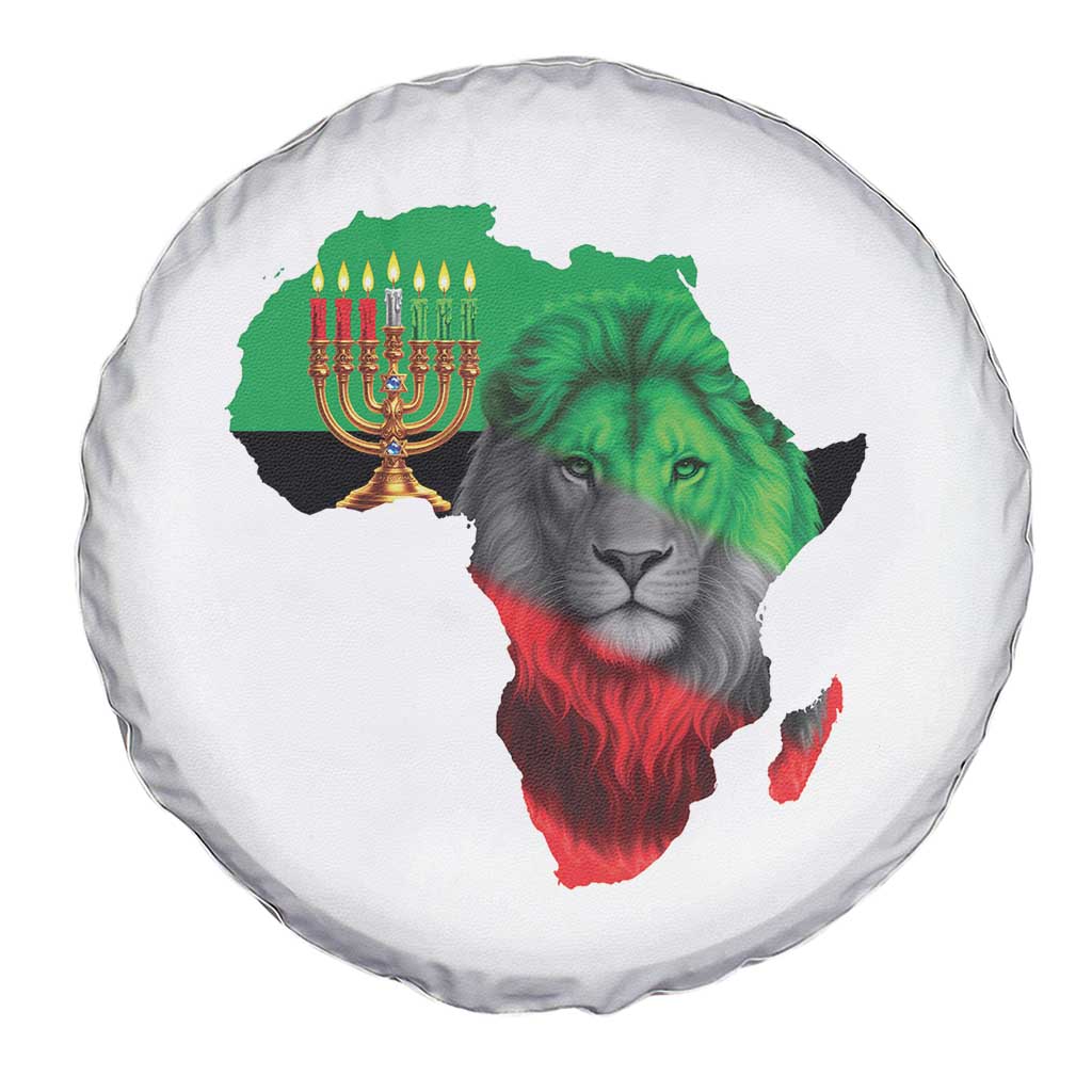 Happy Kwanzaa Lion Spare Tire Cover African Heritage Pride Gift For Men TS12 Print Your Wear