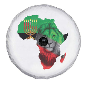 Happy Kwanzaa Lion Spare Tire Cover African Heritage Pride Gift For Men TS12 Print Your Wear