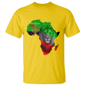 Happy Kwanzaa Lion T Shirt African Heritage Pride Gift For Men TS12 Daisy Print Your Wear