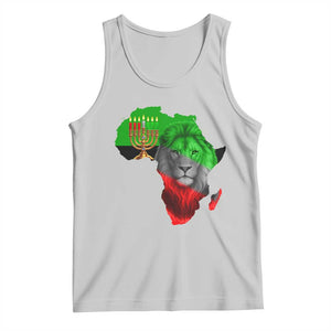 Happy Kwanzaa Lion Tank Top African Heritage Pride Gift For Men TS12 Ash Print Your Wear