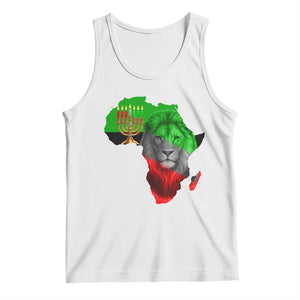 Happy Kwanzaa Lion Tank Top African Heritage Pride Gift For Men TS12 White Print Your Wear