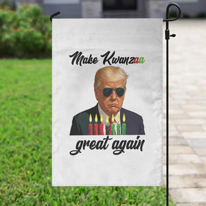 Make Kwanzaa Great Again Garden Flag Funny Trump Parody Gift TS12 Print Your Wear