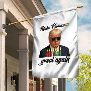Make Kwanzaa Great Again Garden Flag Funny Trump Parody Gift TS12 Print Your Wear