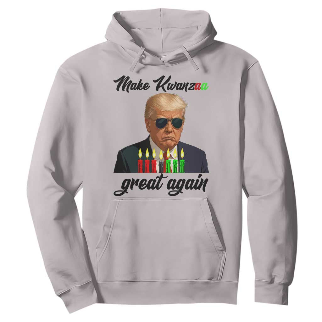 Make Kwanzaa Great Again Hoodie Funny Trump Parody Gift TS12 Ice Gray Print Your Wear