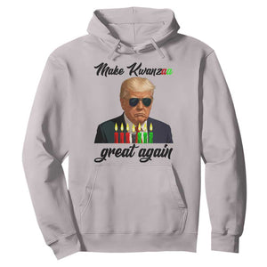 Make Kwanzaa Great Again Hoodie Funny Trump Parody Gift TS12 Ice Gray Print Your Wear