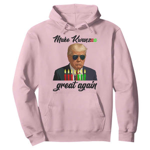 Make Kwanzaa Great Again Hoodie Funny Trump Parody Gift TS12 Light Pink Print Your Wear