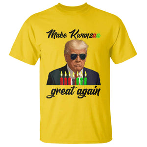 Make Kwanzaa Great Again T Shirt Funny Trump Parody Gift TS12 Daisy Print Your Wear