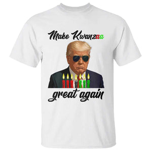 Make Kwanzaa Great Again T Shirt Funny Trump Parody Gift TS12 White Print Your Wear