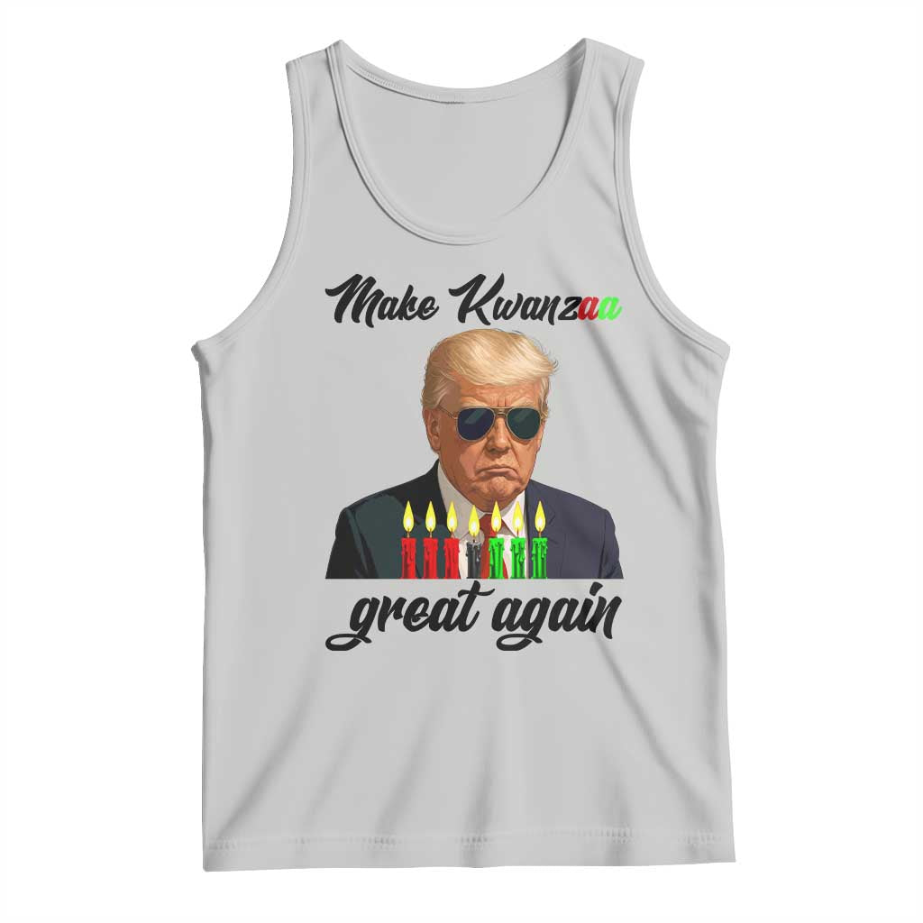 Make Kwanzaa Great Again Tank Top Funny Trump Parody Gift TS12 Ash Print Your Wear