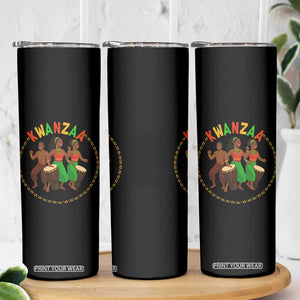 Celebrate Kwanzaa Together African Culture Dance Gift Skinny Tumbler TS12 Print Your Wear