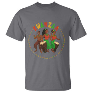 Celebrate Kwanzaa Together African Culture Dance Gift T Shirt TS12 Charcoal Print Your Wear