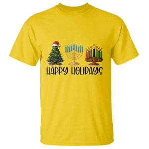 Christmas Hanukkah Kwanzaa Celebration Gift T Shirt Happy Holidays TS12 Daisy Print Your Wear