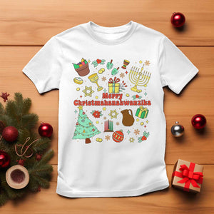 Merry Christmahanakwanzika T Shirt Funny Winter Holiday Gift TS12 White Print Your Wear