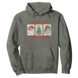 Big Fan Of Human Rights And Equality Hoodie Xmas Activism Gift TS12 Military Green Print Your Wear