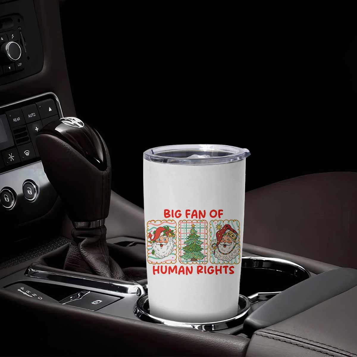 Big Fan Of Human Rights And Equality Tumbler Cup Xmas Activism Gift TS12 Print Your Wear