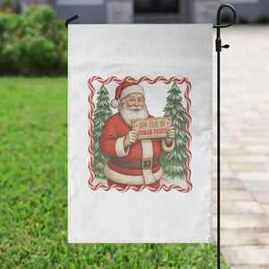 Christmas Gift For Big Fans Of Human Rights And Activism Garden Flag TS12 Print Your Wear