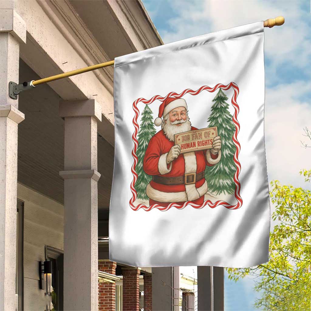 Christmas Gift For Big Fans Of Human Rights And Activism Garden Flag TS12 Print Your Wear