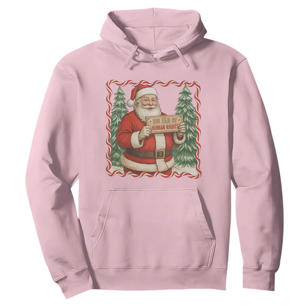 Christmas Gift For Big Fans Of Human Rights And Activism Hoodie TS12 Light Pink Print Your Wear