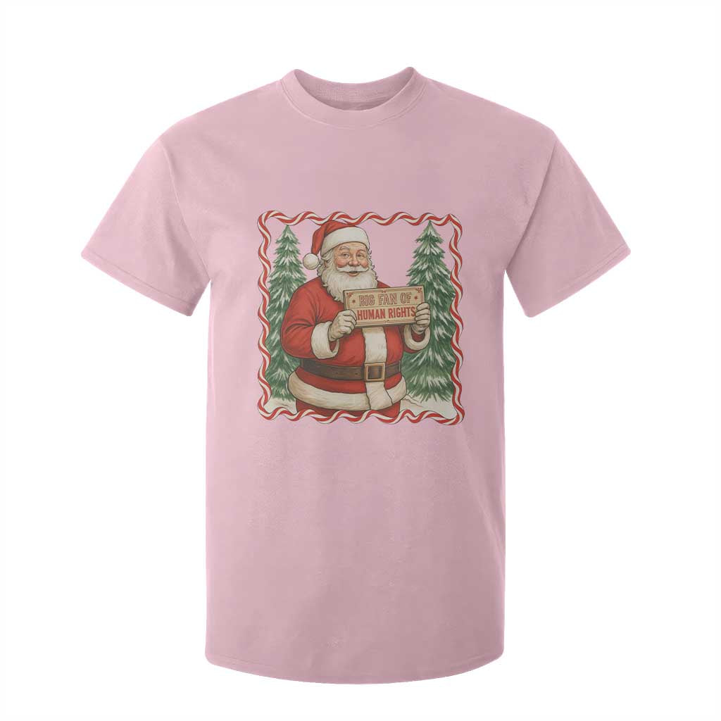 Christmas Gift For Big Fans Of Human Rights And Activism T Shirt For Kid TS12 Light Pink Print Your Wear