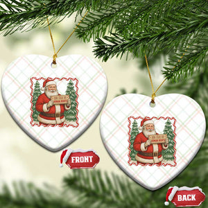 Christmas Gift For Big Fans Of Human Rights And Activism Ceramic Ornament TS12 Print Your Wear