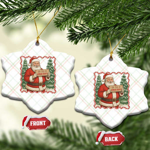 Christmas Gift For Big Fans Of Human Rights And Activism Ceramic Ornament TS12 Print Your Wear