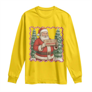 Christmas Gift For Big Fans Of Human Rights And Activism Long Sleeve Shirt TS12 Daisy Print Your Wear
