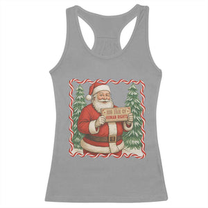 Christmas Gift For Big Fans Of Human Rights And Activism Racerback Tank Top TS12 Sport Gray Print Your Wear